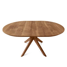 Bibi Extendable Round Dining Table in Solid Oak | S10Home