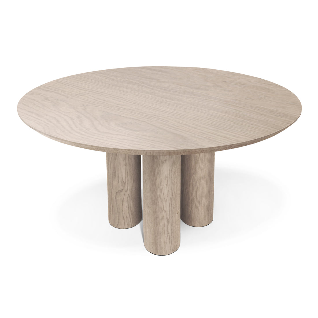 Ella Round Oak Comedor de roble