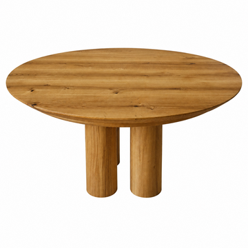Ella Round Oak Comedor de roble