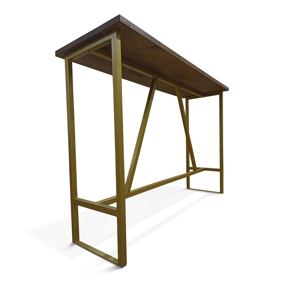 Bar Table Square Steel Legs