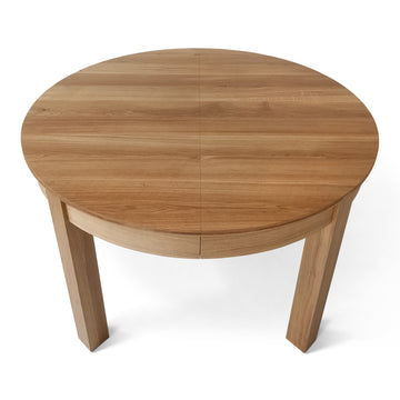 CHARLOTTE EXTRENDABLE Mesa de comedor de roble hojas de autodescopio (copia)