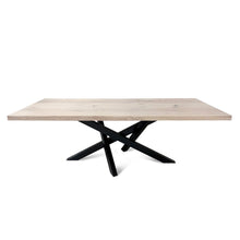 Julia Extendable Oak Dining Table Spider Leg | S10Home