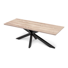 Julia Extendable Oak Dining Table Spider Leg | S10Home