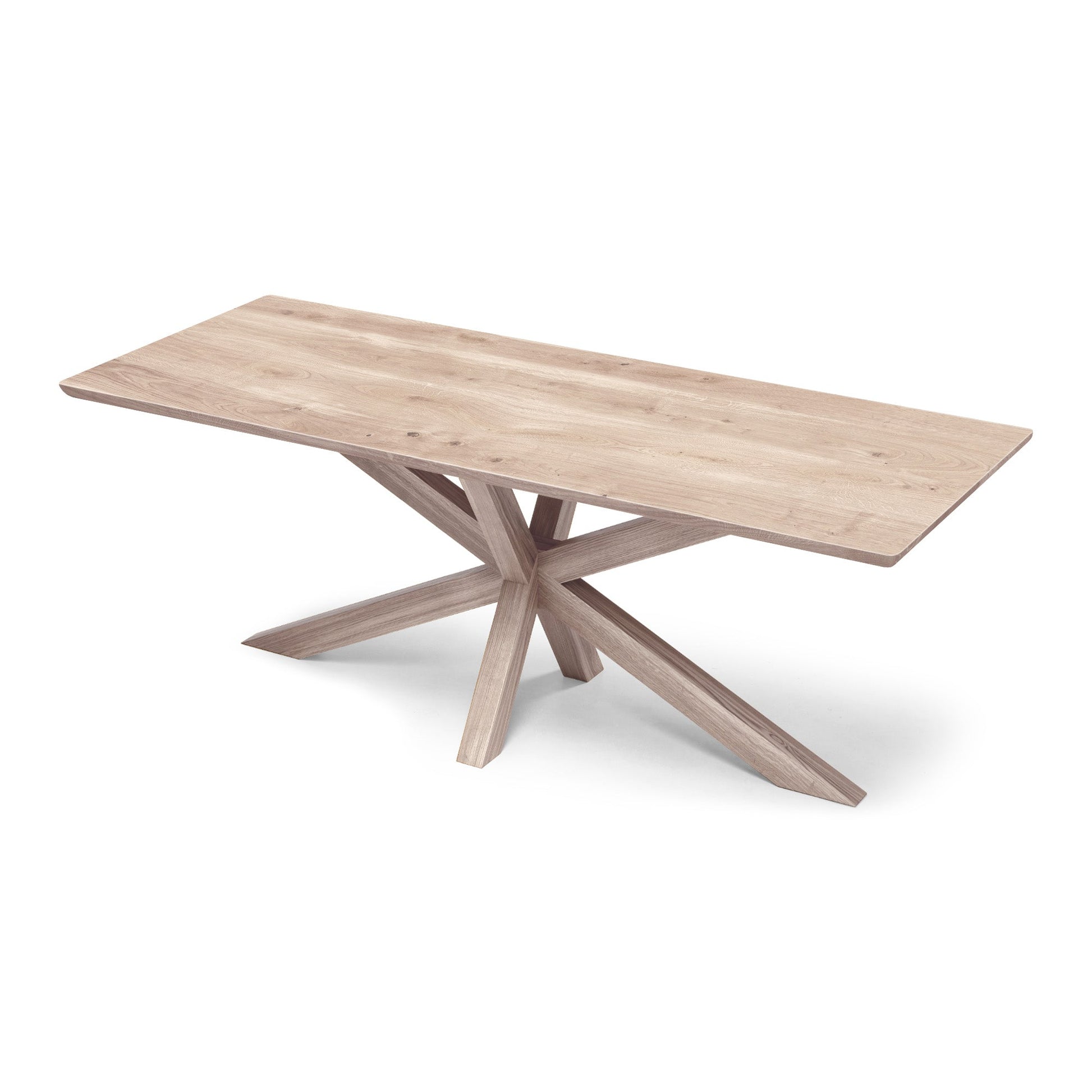 Julia Extendable Oak Dining Table Spider Leg | S10Home