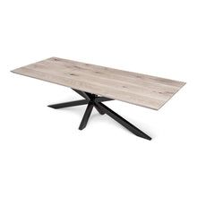 Julia Extendable Oak Dining Table Spider Leg | S10Home