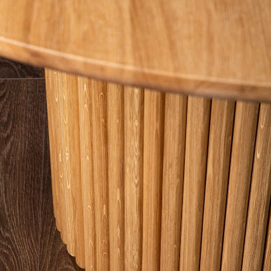 Chiara Oak Round Dining Table |S10Home