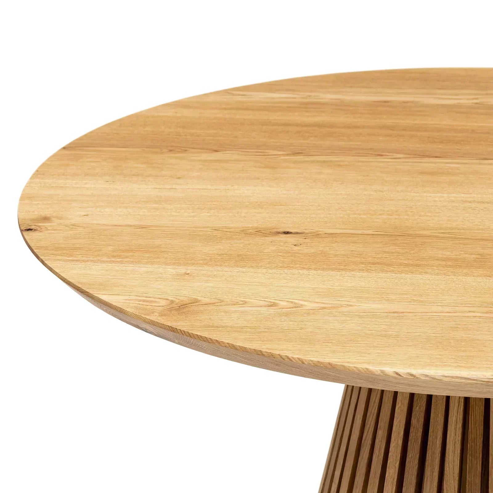 Vivien Extendable Round Oak Dining Table| S10Home 