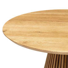 Vivien Extendable Round Oak Dining Table| S10Home 