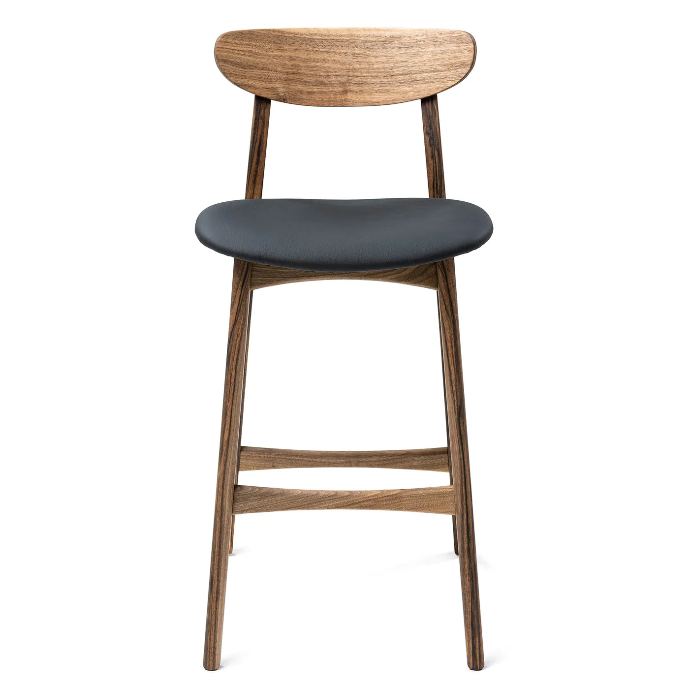 Eva Walnut Bar Stool | S10Home