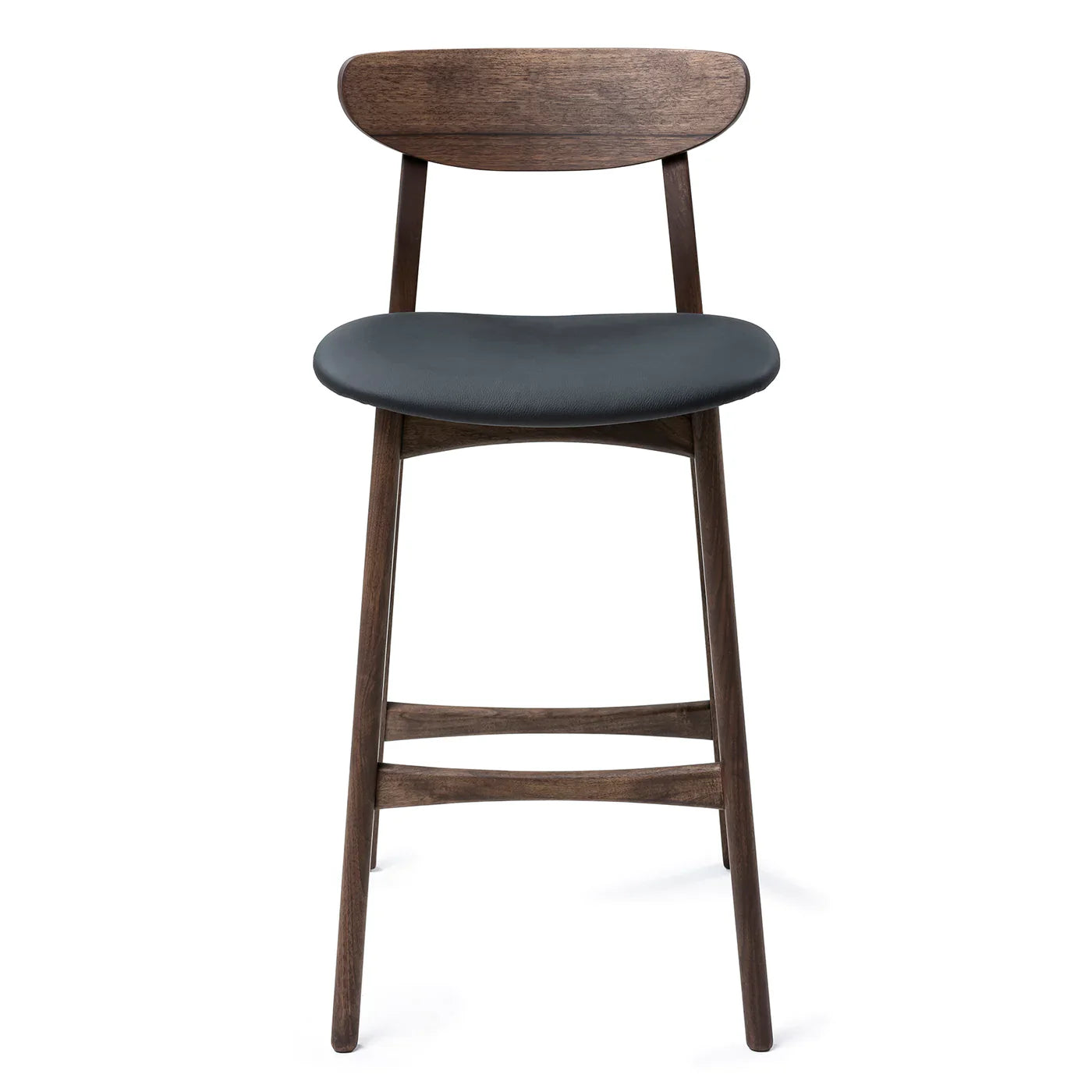 Eva Walnut Bar Stool | S10Home
