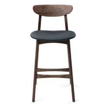 Eva Walnut Bar Stool | S10Home