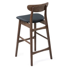 Eva Walnut Bar Stool | S10Home