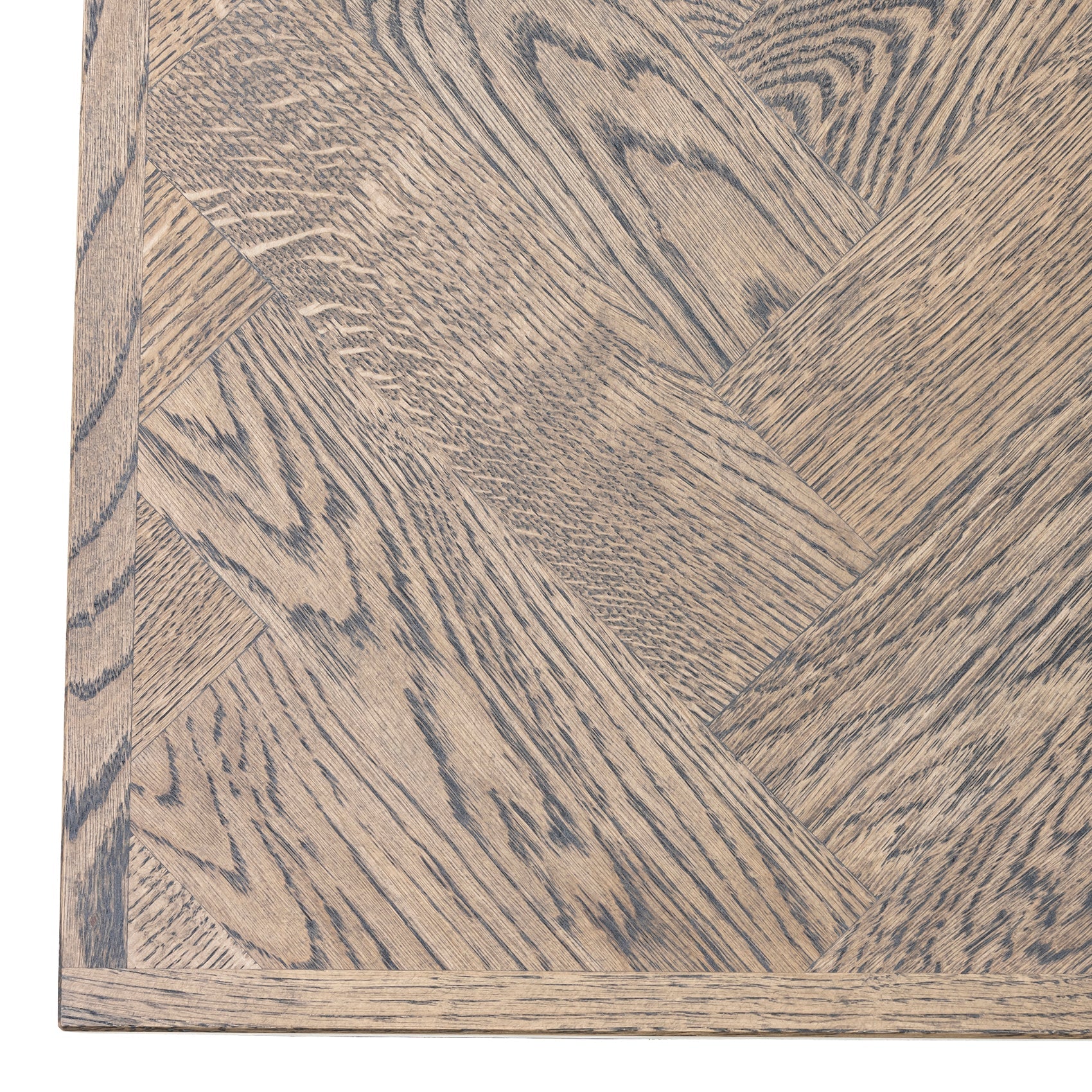 Astrid Herringbone Coffee Table in Charcoal Oak | S10 Home