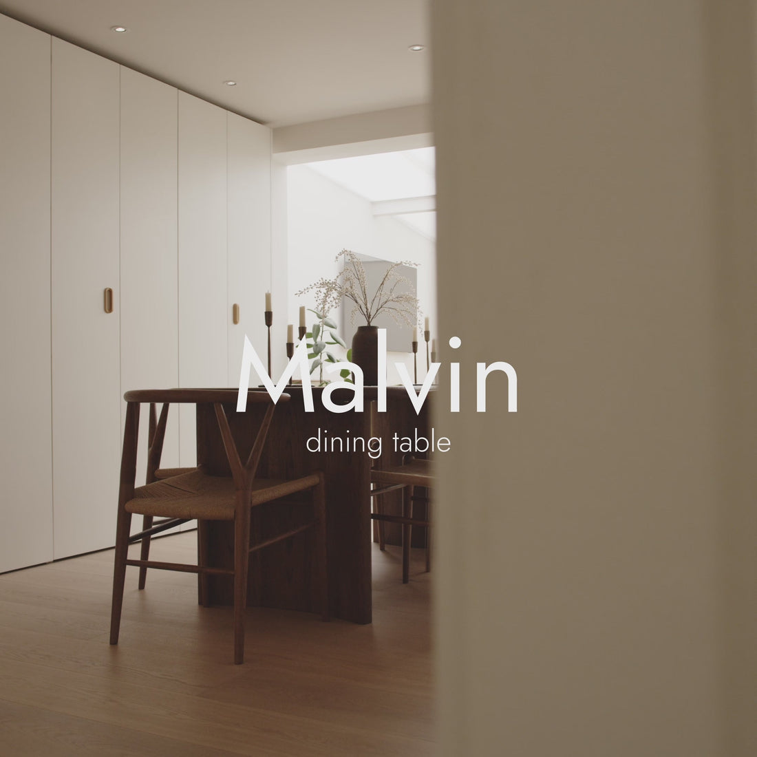 Mesa de comedor Malvin Walnut