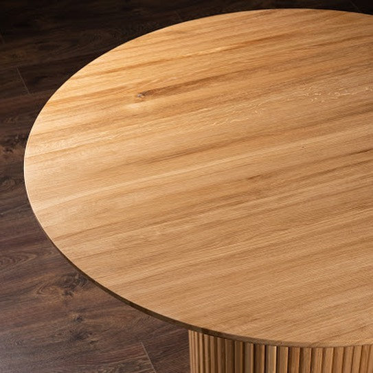 Chiara Oak Round Dining Table |S10Home