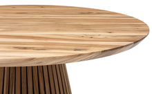 Vivien Extendable Round Walnut Dining Table | S10Home