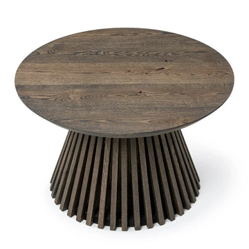 Vivien Round Oak Coffee Table | S10Home